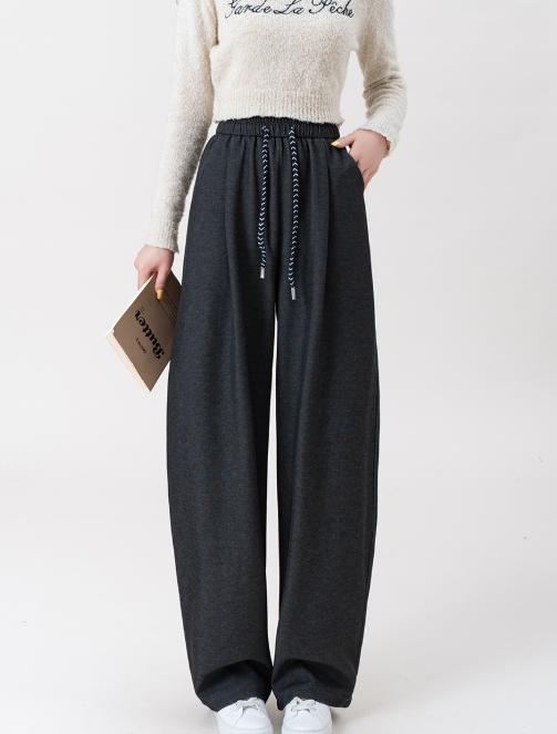 老米优品🎈3天左右发！松弛感穿搭少不了~~！《宽松版型弯刀山本裤》显瘦，慵懒，百搭！不挑身材穿搭~ 商品图9