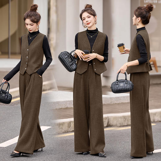 2025秋季加厚女式三件套GJC2596 商品图1