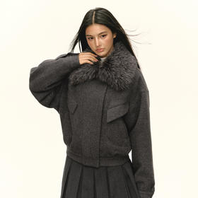 Ariseism 美式复古短外套女秋季新款上衣