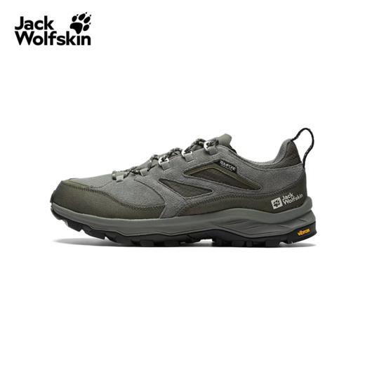 【云粉节】【6折】6楼JACKWOLFSKIN狼爪25年CYROX户外情侣款男款低帮防水透汽徒步鞋4064281-5719吊牌价1399折后839 商品图0
