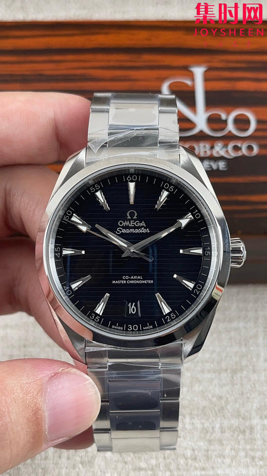 欧米茄VS海马150米系列 柚木黑 6点位日历 Aqua Terra 150米腕表 8900一体机 男士腕表 表径41mm 商品图1