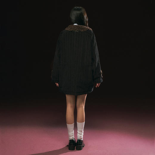 Ariseism 美式复古毛呢外套女秋季新款上衣 商品图4
