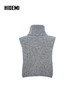 HIDEMI 进口澳洲美利奴圈圈羊毛高领翻领加厚款坎肩 商品缩略图7