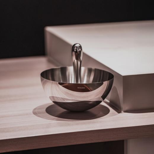 兜形果盘 RESONG日诵家居 不锈钢不倒收纳盘 商品图3