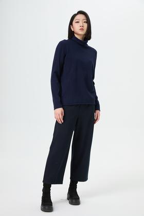 【真心推荐爆款】水淼2025冬新款堆堆领毛衣1788