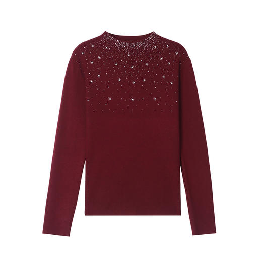 CC 28-1610气质漂亮新款小衫气质洋气修身毛衣 商品图4