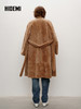 HIDEMI 大秀款进口拉贡胎羔羊定染长款皮毛一体大衣 商品缩略图11
