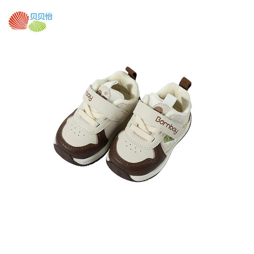 贝贝怡25冬季新款男女童鞋儿童加绒学步鞋魔术贴运动鞋跑步鞋ZB4EX019 商品图7