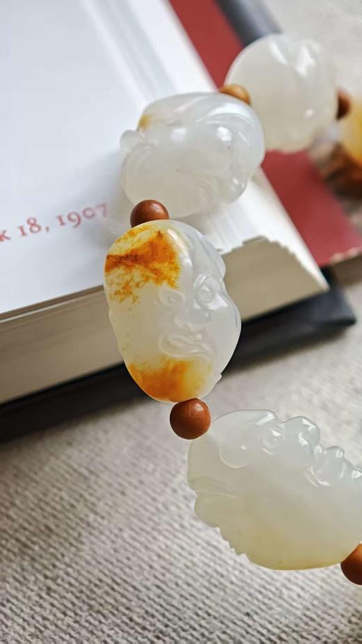 罗汉·双面雕手串【嘉石群播101】 商品图10