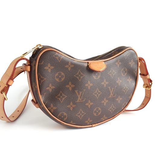 【95新】LV路易威登Croissant M46828老花Croissant新款豌豆包子母包单肩包女士081025TJ14现售价：9200 商品图4