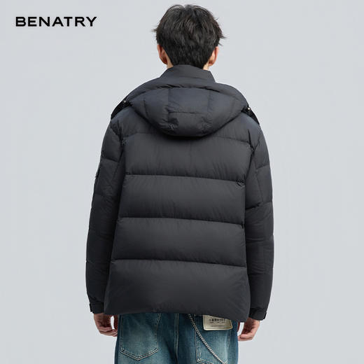 贝纳川冬季新品可脱卸连帽面包服ECF405267 商品图3