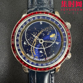新品上市 匠心打造 百达翡丽PP-3K超级复杂功能时计6104G系列 改装定制宝石款 男士腕表 日内瓦苍穹系列，你可曾想象把星空佩戴在手腕上吗？