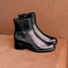爱步ecco女靴2025冬款休闲舒适短靴优雅时装靴222513 商品缩略图0