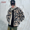 BJHG不计后果两面穿迷彩棉服男款冬季灯芯绒飞行外套加厚防寒棉衣 商品缩略图2