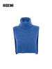 HIDEMI 进口澳洲美利奴圈圈羊毛高领翻领加厚款坎肩 商品缩略图4