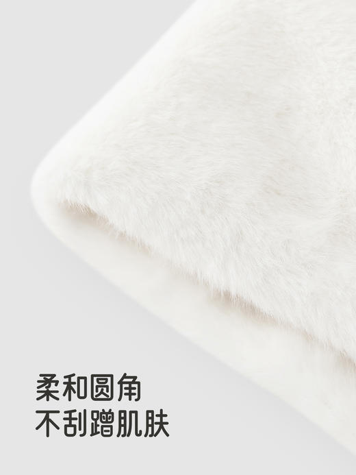英氏儿童围巾围脖奶白雪人可爱童趣针织秋冬保暖新款YRPLJ4R031A 商品图4