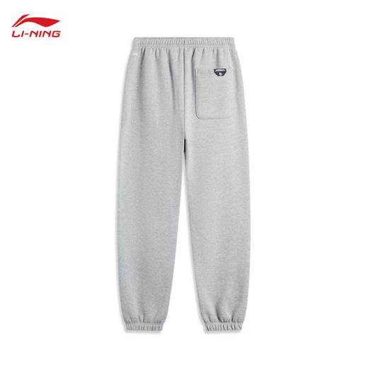 李宁男子冬季加绒保暖束脚卫裤AKLU519-4 商品图1