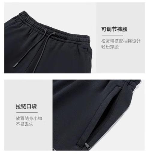 李宁男子韦德系列卫裤AKLU013-5 商品图2