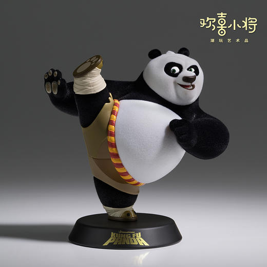 欢喜小将《功夫熊猫》之绝世武功正版授权潮玩手办桌面摆件礼盒 商品图2