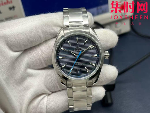 欧米茄VS海马150米系列 柚木蓝 小蓝针 6点位日历 Aqua Terra 150米腕表 8900一体机 男士腕表 表径41mm 商品图1