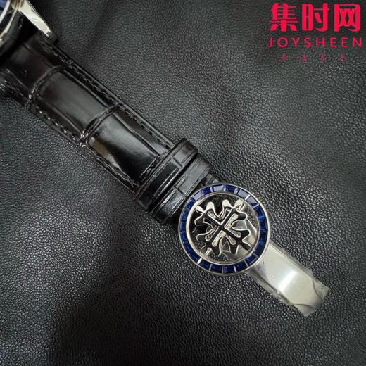 新品上市 匠心打造 百达翡丽PP-3K超级复杂功能时计6104G系列 改装定制宝石款 男士腕表 日内瓦苍穹系列，你可曾想象把星空佩戴在手腕上吗？ 商品图5