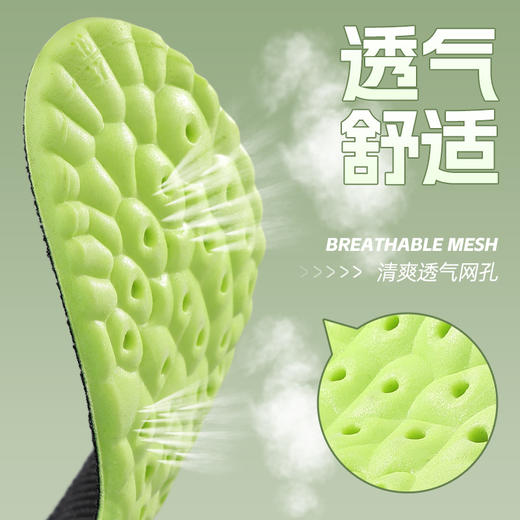 劳保鞋专用除臭足弓鞋垫减震吸汗透气不闷脚踩云感软弹舒服 商品图2