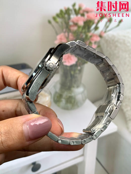 欧米茄VS海马150米系列 蓝色盘 3点位日历 Aqua Terra 150米腕表 8500一体机 男士腕表 表径41.5mm 商品图4