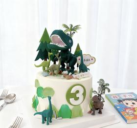 大恐龙卡通玩偶蛋糕(备注年龄)-低糖处理无添加