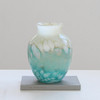 原创新中式绿色肌理玻璃花瓶客厅玄关客厅插花轻奢餐桌设计感摆件 商品缩略图2