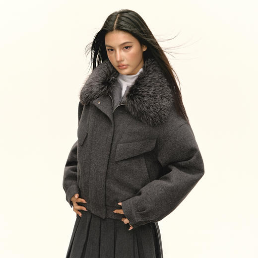 Ariseism 美式复古短外套女秋季新款上衣 商品图3