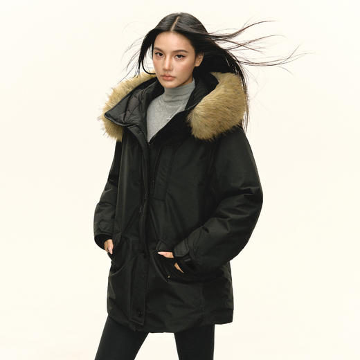 Ariseism 美式复古羽绒服女冬季新款上衣 商品图2