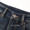 THESOONG|隽永复古炒砂洗水线条感中腰弹力丹宁牛仔裤HBNZ7077 商品缩略图12