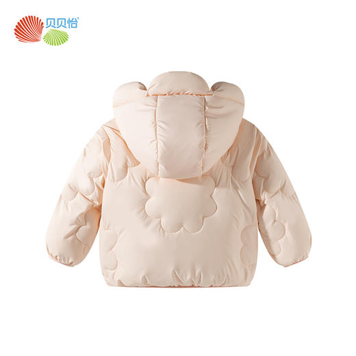 贝贝怡秋冬新款女童短款羽绒服户外防风轻暖羽绒服外套ZB4ES060 商品图7