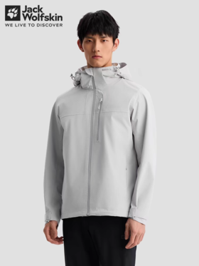 【云粉节】【6折】6楼JACKWOLFSKIN狼爪男士户外防水防风透汽冲锋衣5124091-4030吊牌价1699折后1019