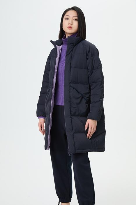 【爆款 两面穿 非常显瘦】水淼2025冬新款时尚大气羽绒服1820 商品图0