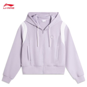 李宁女子秋季学院风开衫外套AWDU602-2