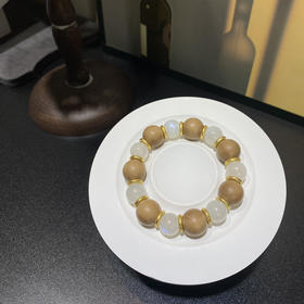 老山檀蓝月光手串