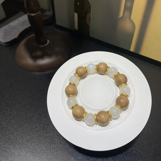 老山檀蓝月光手串 商品图0