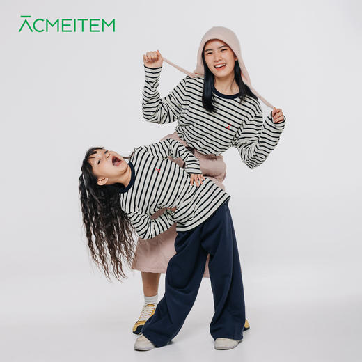 【品牌特惠】ACMEITEM爱棵米-亲子条纹针织衫GAG3343130G 商品图0