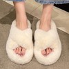 【升级款加厚底毛毛拖！】2025新款外穿女生ins加厚底毛毛拖鞋 秋冬薄底时尚高级软底轻奢女鞋 商品缩略图12