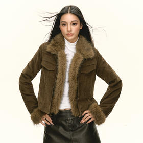 Ariseism 美式复古短外套女秋季新款上衣