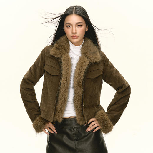 Ariseism 美式复古短外套女秋季新款上衣 商品图0