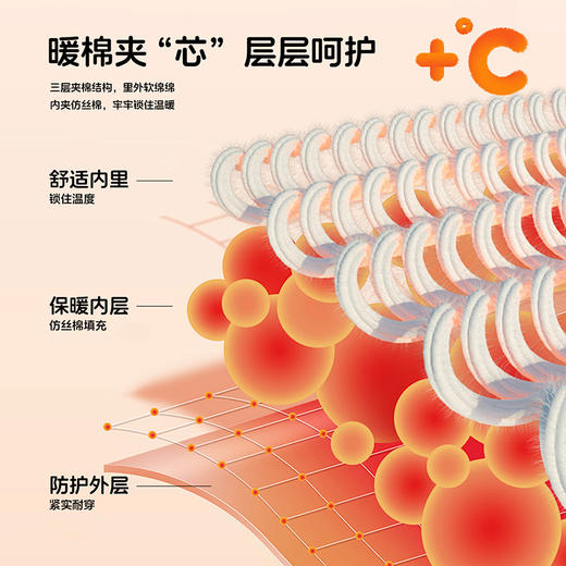 贝贝怡冬季新款男童棉服户外登山连帽防风保暖棉衣夹棉外套ZB3ES058 商品图8