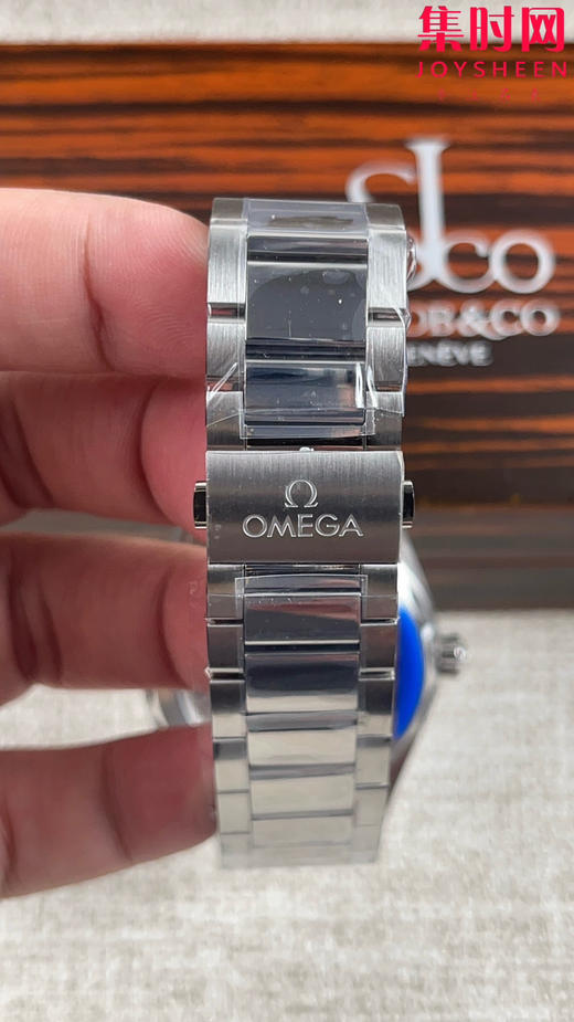 欧米茄VS海马150米系列 柚木黑 6点位日历 Aqua Terra 150米腕表 8900一体机 男士腕表 表径41mm 商品图5