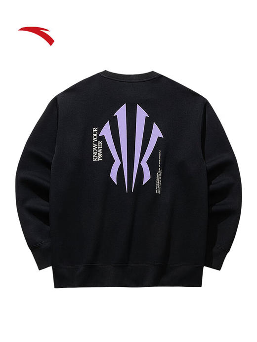 安踏凯里·欧文系列丨美式套头衫卫衣男女同款休闲上衣172531712 商品图0