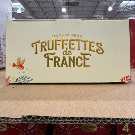 Truffettes铁罐礼盒松露巧克力299元🉐包税包邮到手了🔥美国🇺🇸直邮🉐Truffettes De France可可松露巧克力200g*4罐🔥 商品图6