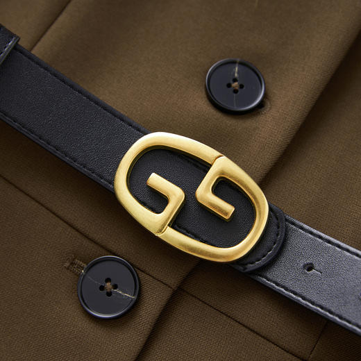 「高货wl」全新升级【铂金会员404/天猫539/差价135】(51631)洛诗琳轻奢气质通勤无袖连衣裙2025秋季收腰修身A字裙女 商品图3