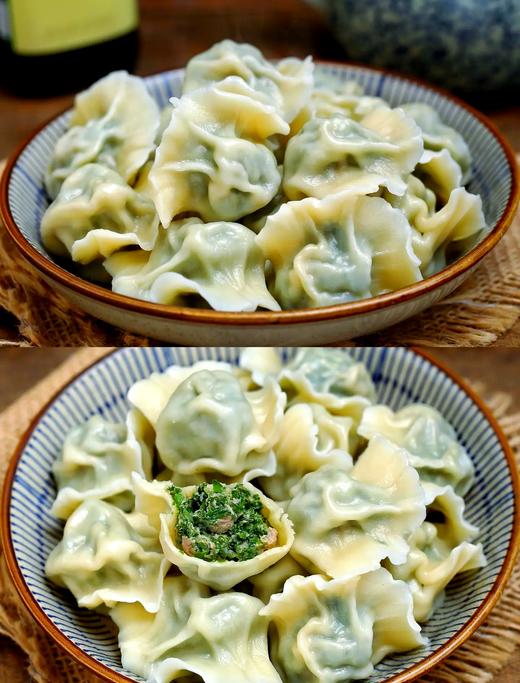 荠菜猪肉水饺8.5元1包500g，明天到 商品图2