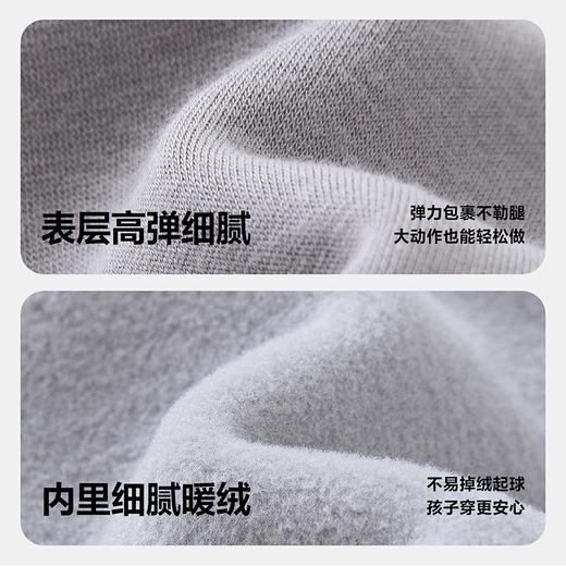 【内里加绒】迷你巴拉巴拉女童宝宝打底裤冬季亲肤保暖高弹裤子 商品图3