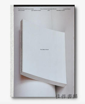 The Most Beautiful Swiss Books 2021 / Die Schonsten Schweizer Bucher 2021 - The Editor's issue / 202